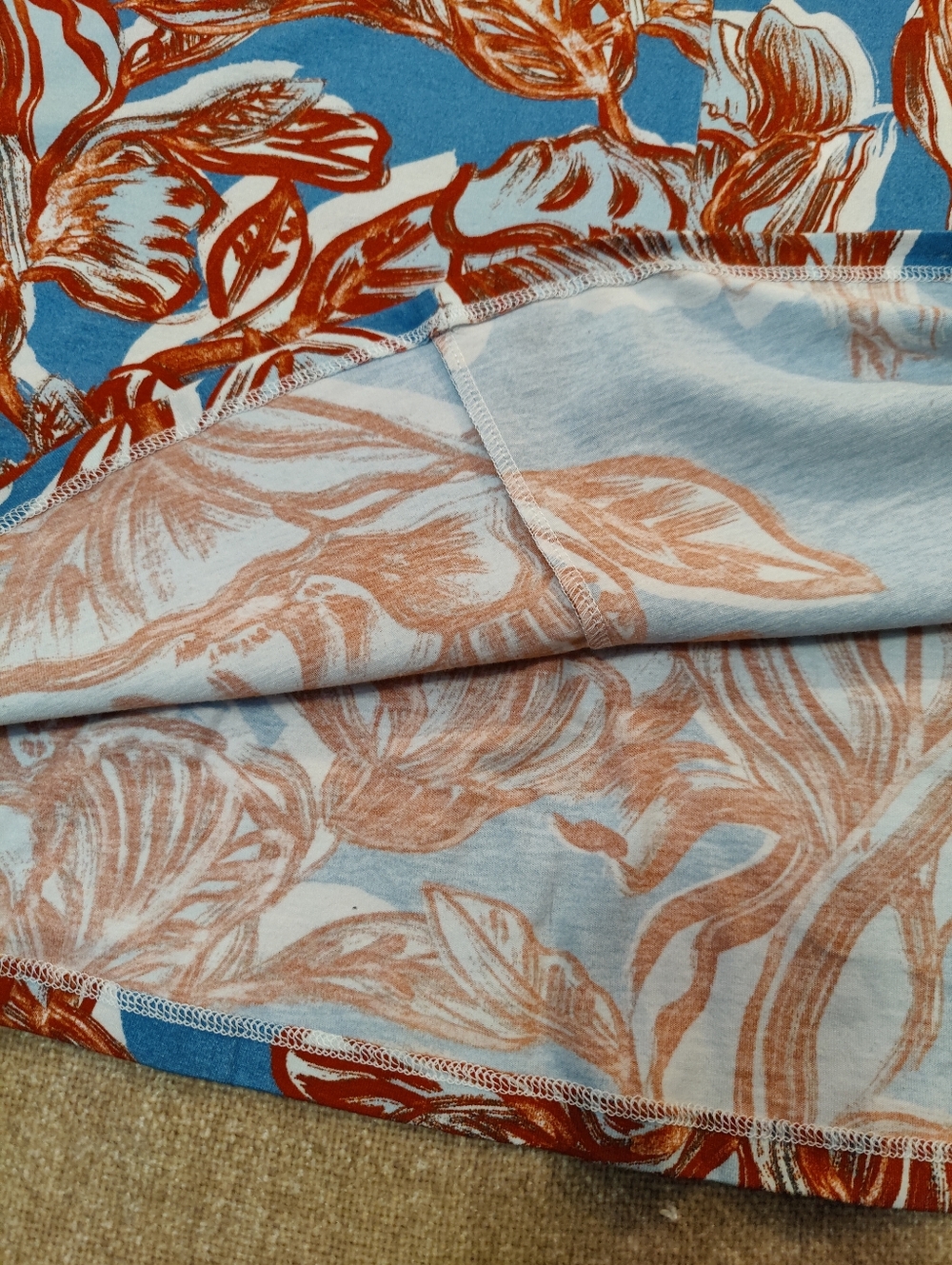 Soft Surroundings Spritzer Twist-Front Maxi Dress, Petite L - Picture 7 of 12
